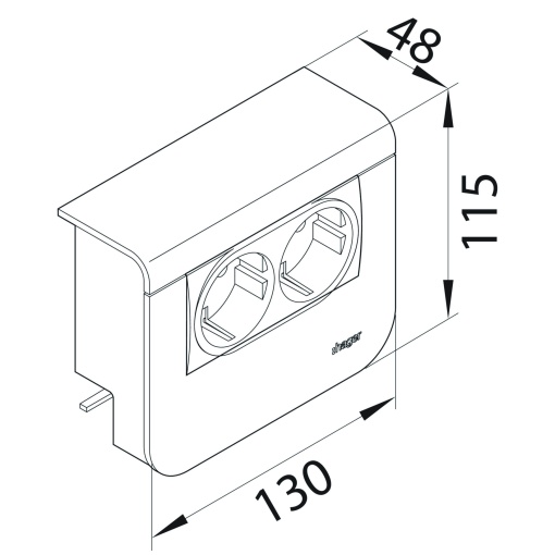 Tampa psup.aparelh. SL20055, faia