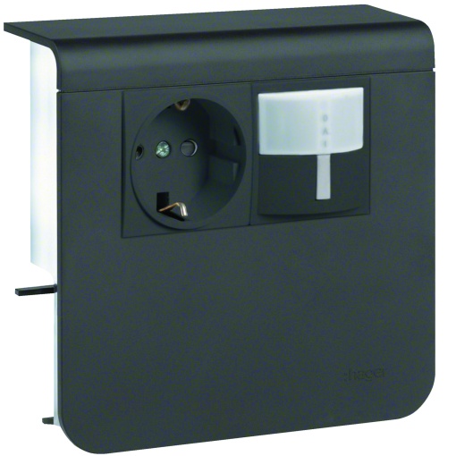 Schuko  detmov SL20055 prt grafite