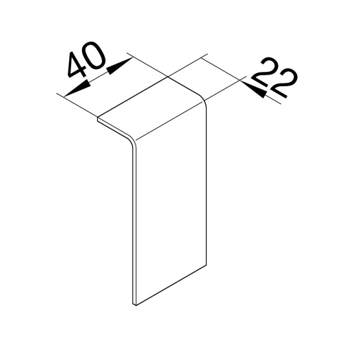 Junta da tampa SL20080, carvalho
