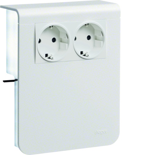 Sup. 2xSchuko SL20115, branco