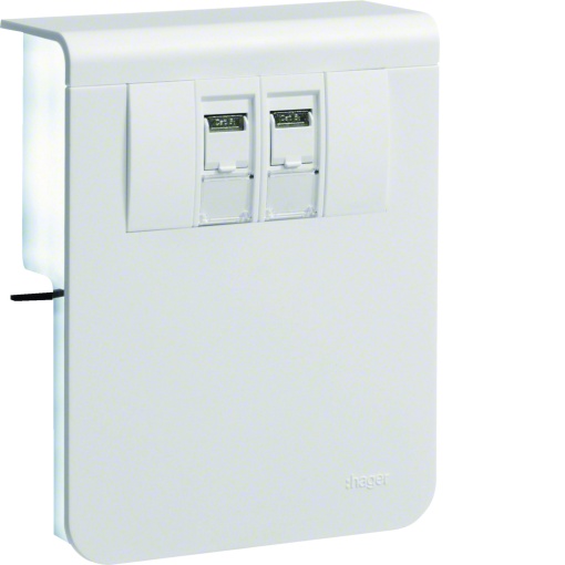 Sup 2xRJ45 Cat6 SL20115 branco
