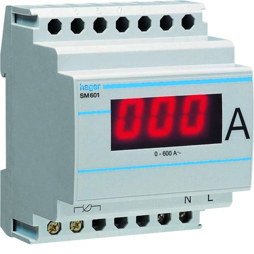 Amperímetro digital 0-6005A