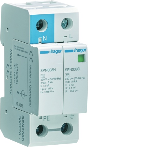 Limit. sobret. Tipo 2 1PN 8kA2M