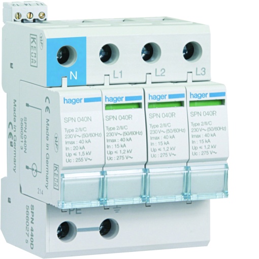 Limit. sobret. Tipo 2 3PN 15kA cNANF