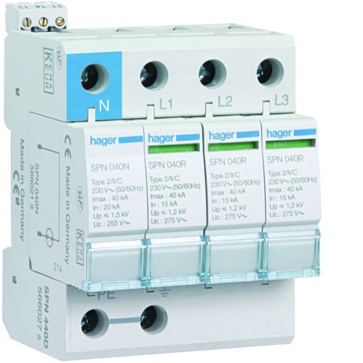 Limit. sobret. Tipo 2 3PN 40kA cNANF