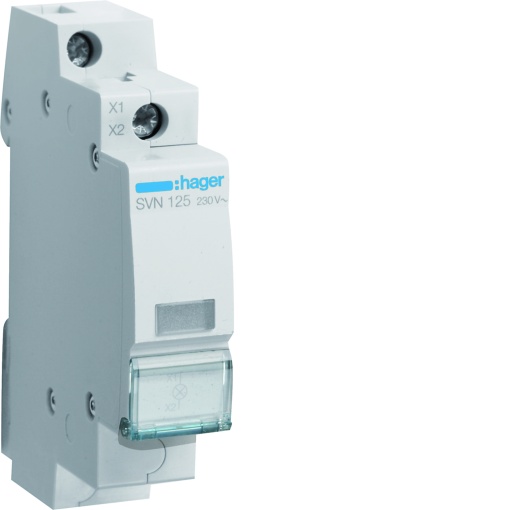 Sinalizador LED incolor 230V AC