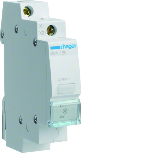 Sinalizador LED incolor 1248V ACDC