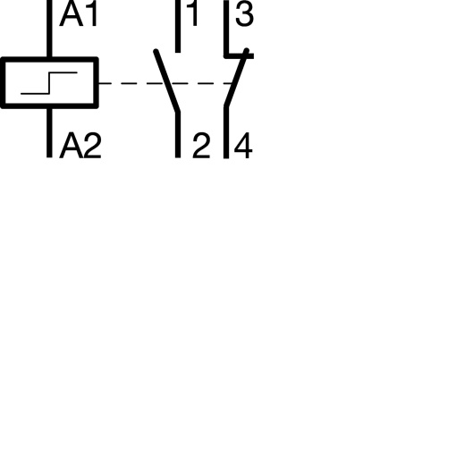 Telerruptor 12V 50Hz 1NA1NF 1M