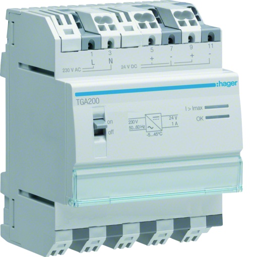 Fonte alimentação 24V DC 1A