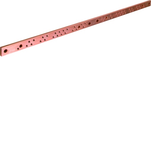Barra de cobre perf. M6 30x10 l.880