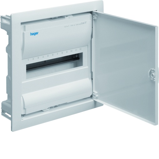 volta encastrada porta opaca 1 fila 12M