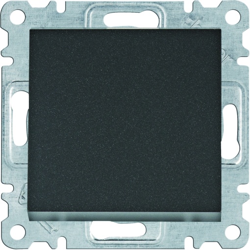 Interruptor simples - preto