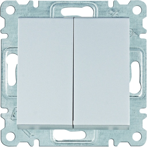 Comutador de lustre - prata