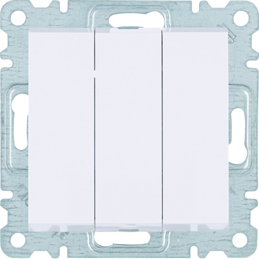 lumina - Interruptor triplo, branco