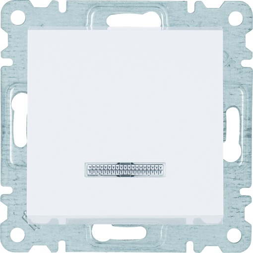 lumina - Interruptor simples com sinalizador, branco