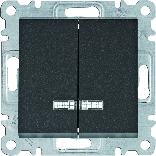 Comutador lustre csinaliz - preto