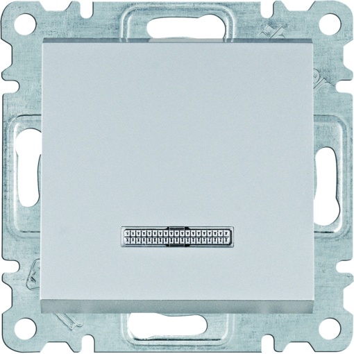 Botão simples csinaliz - prata