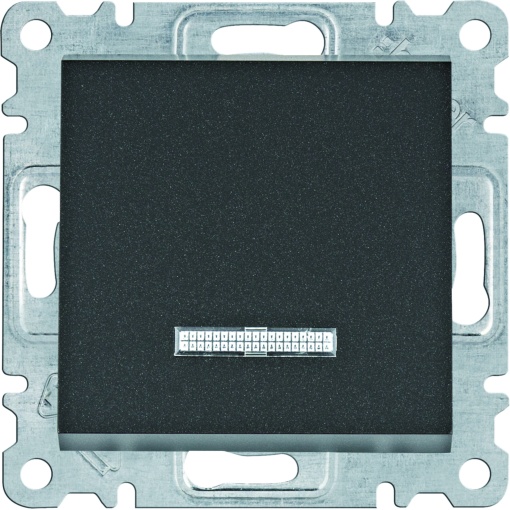 Botão simples csinaliz - preto