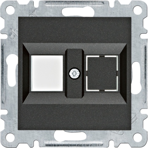 Suporte duplo pKeystone - preto