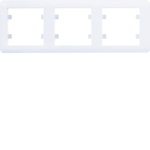 soul Quadro x3 horizontal - branco