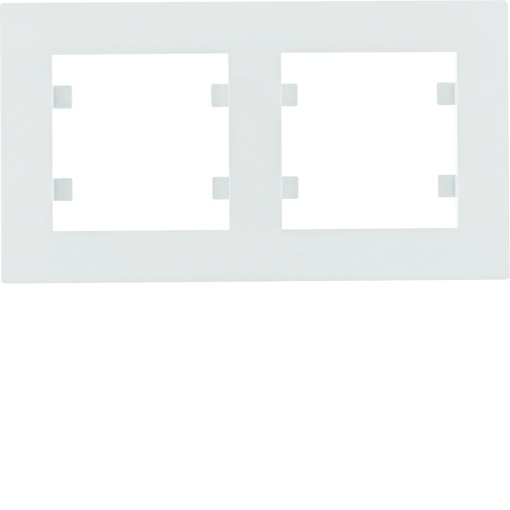 intense Quadro x2 horiz. - branco