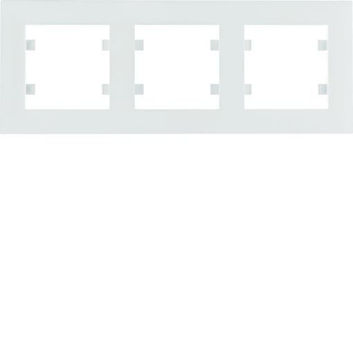 intense Quadro x3 horiz. - branco