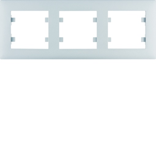 intense Quadro x3 horiz. - prata