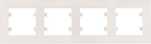 intense Quadro x4 horiz. - branco