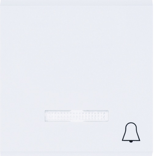 lumina - Tecla com visor campainha, branco
