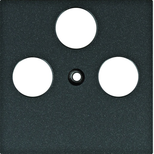 Espelho central pTeleves - preto