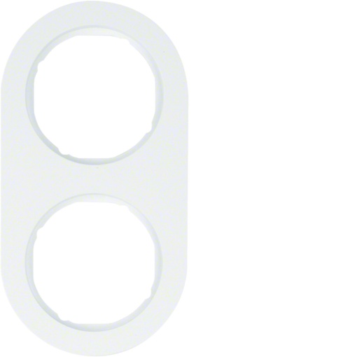 R.classic - Quadro x2, branco brilhante