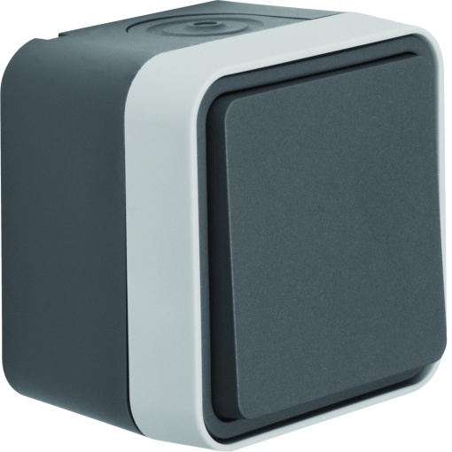 cubyko superfície - Botão simples, cinzento