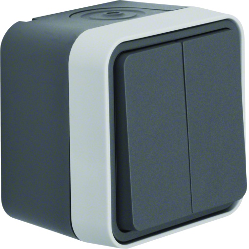 cubyko s - Botão inversor duplo, cinz