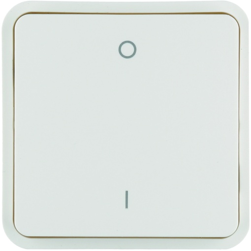 Tecla 1x cubyko KNX, 0 e 1, br