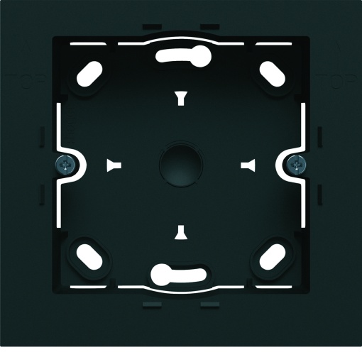 gallery Caixa ap. superf. simples, preto