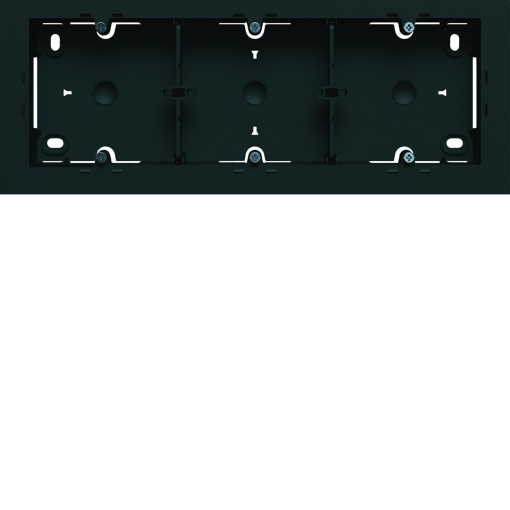 gallery Caixa ap. superf. tripla, preto