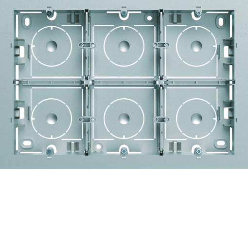 gallery Caixa ap. superf. 2x8M, alumínio