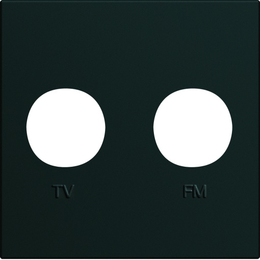 gallery 2M Espelho TVFM, preto