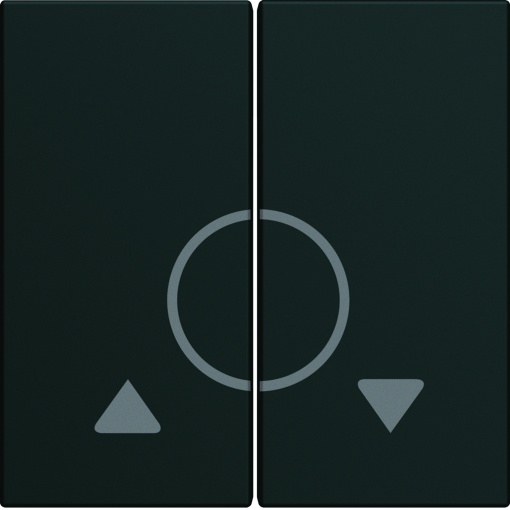 gallery 2M Tecla botão estores, preto