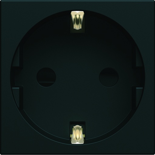 gallery 2M Tomada Schuko, preto