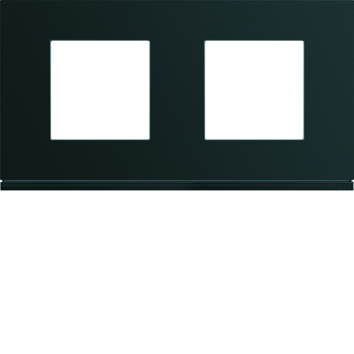 gallery 2x2M Quadro x2 horiz., preto