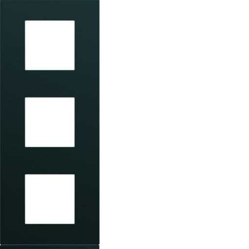 gallery 3x2M Quadro x3 vert. 71mm, preto