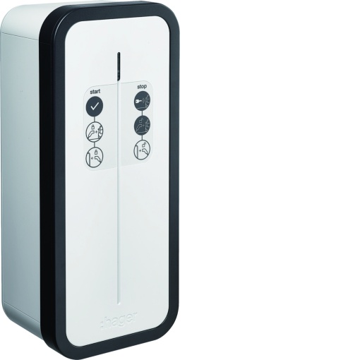 Posto de carregamento de veículos elétricos com chave IP55 1x7,4kW 1P T2S