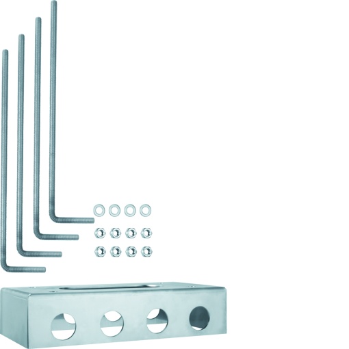 witty kit suporte para pedestal rect.