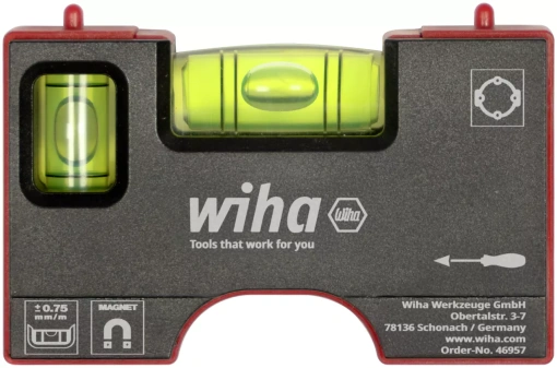 "Mini spirit level Pocket 8 cm with magnet"