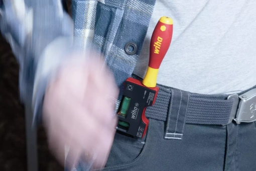 "Mini spirit level Pocket 8 cm with magnet"