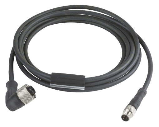 EXTENSION LEAD-PUR-M8 M12-2M ELBOWED CONNECTOR - XZCR2712037T2
