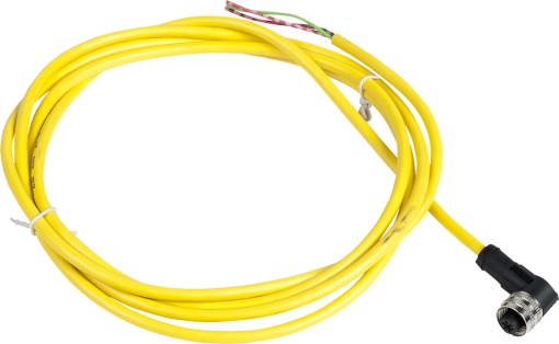 Conector fêmea PVC, 1–2 3, pré-cabeado – XZCPV1965L2