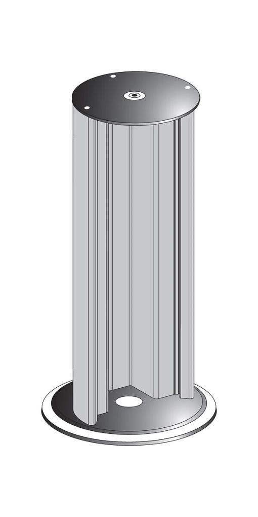 Coluna cortina de luz de segurança sem espelho 1055 mm – XUSZSC105