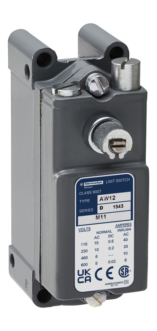 LIMIT SWITCH 600VAC 15AMP AW +OPTIONS